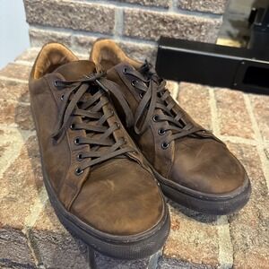 Thursday Boot Co. Premier Brown Leather Low Top Sneakers Men's US 11